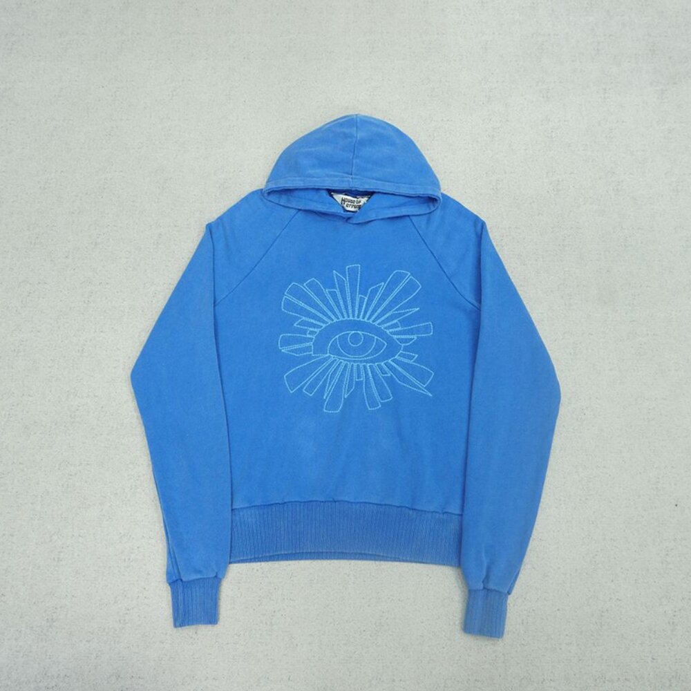 House of Errors Blue Eye Embroidered Hoodie